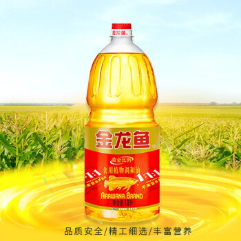 金龙鱼油黄金比例食用植物调和油18l1桶