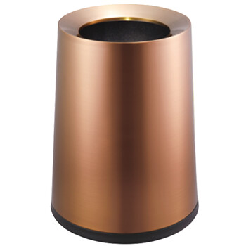 南 GPX-3E 锥形房间桶 玫瑰金 商用 南方垃圾桶 酒店宾馆客房果皮桶