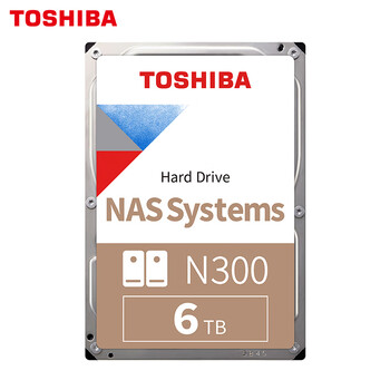 东芝（TOSHIBA）6TB NAS网络存储机械硬盘私有云家庭文件存储7200转 512MB SATA接口N300系列