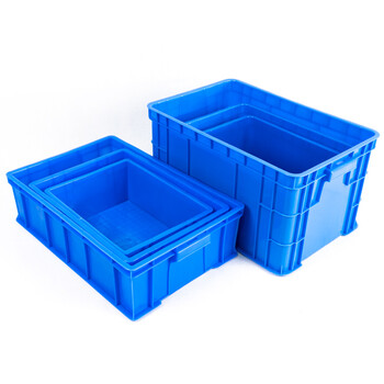 海斯迪克 HKCL-638 五金零件盒工具盒 塑料周转箱物料螺丝收纳盒 3号加高520*350*285m白