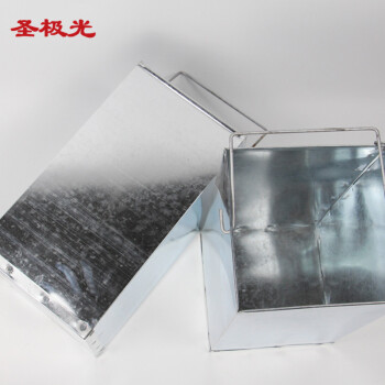 圣极光不锈钢垃圾桶四棱角立式桶果皮桶710824可定制29*29*63cm