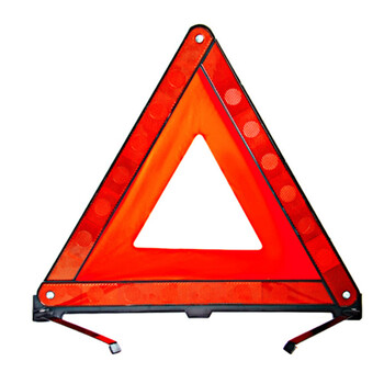 谋福CNMF 202C汽车三角架警示牌 车载安全应急用品 车用故障反光折叠三脚架(国标三角架警示牌 )