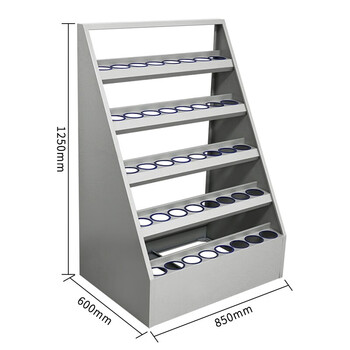 京度水杯柜工厂车间铁皮员工茶杯柜活动休息室水杯架40格