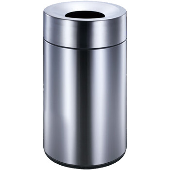 南 GPX-110S 南方港式广场垃圾桶 公用不锈钢垃圾箱垃圾筒 商场酒店果皮桶 内桶容量50升
