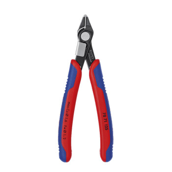 凯尼派克（KNIPEX）78 71 125 电子剪切钳 特殊工具钢 带线夹 切割类工具 钢