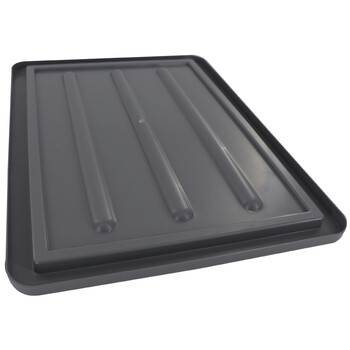 海斯迪克  EU塑料箱盖子零件箱盖子 灰色周转箱盖子600*400