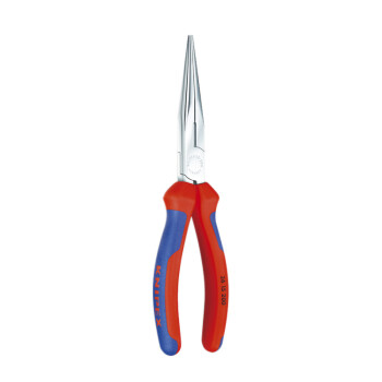 凯尼派克（KNIPEX）26 15 200 尖嘴钳 镀铬 双色手柄 切割类工具 钢