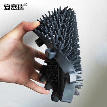 安赛瑞 室外镂空除尘地垫 EVA拼接除尘地垫 拼接式刮泥防滑脚垫 定制款 三刷 24020