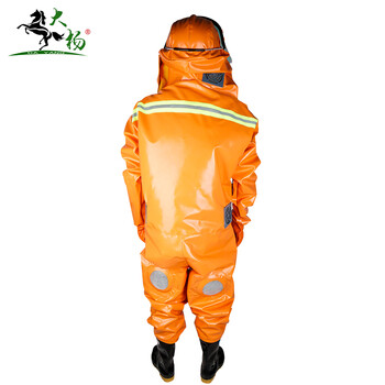 大杨207全封闭连体式三鼓风防蜂服 防泼水防穿刺透气养蜂服马蜂防护服 L码44码 定制