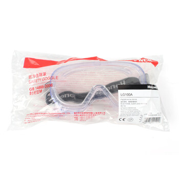 霍尼韦尔 Honeywell 200100 LG100A 防冲击防飞溅护骑行目镜 1副/包 透明 均码