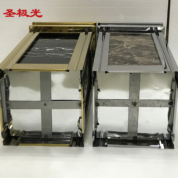 圣极光不锈钢垃圾桶酒店果皮桶立式桶710826可定制29*29*63cm