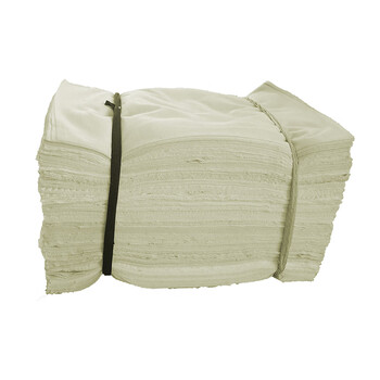 星工（XINGGONG) 擦机棉布工业吸油抹布新抹机布碎揩布不掉毛定制 本白50斤