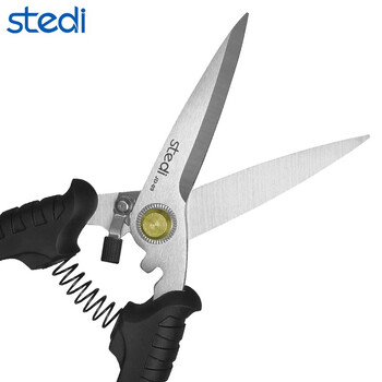 司特力stedi进口电工剪多功能组合剪刀工业级剪线槽剪铁皮剪家庭用不锈钢厨房多功能 JD-09（8寸升级款）