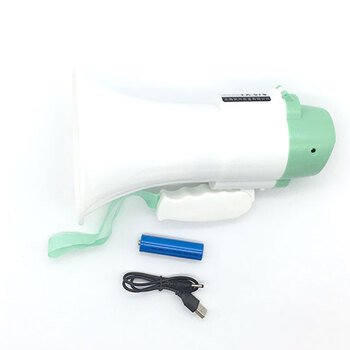 伏兴 FX578 手持喊话器录音喇叭大功率扩音器 带语音提示功能 充电式锂电池 超长录音200秒(升级款)