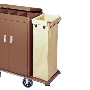 南 C-38 客房服务车  钢板烤漆 布草手推车客房清洁车房口车