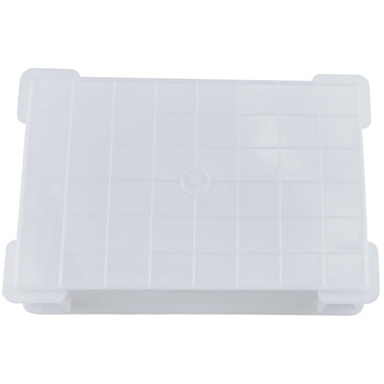 冰禹 BY-2375 加厚塑料物流周转箱 零件盒工具收纳箱 白色7#300*200*87mm（起订3个）