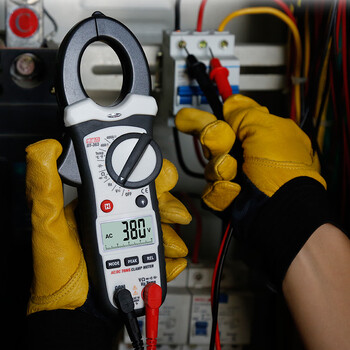 华盛昌（CEM）DT-363手持式数字钳形表 高精度背光数显万用表 交直流电流表万能表 自动量程