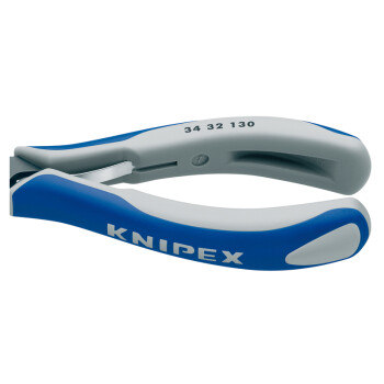 凯尼派克（KNIPEX）34 32 130 精密电工夹钳 圆形尖嘴 切割类工具 钢
