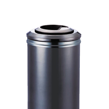 南 GPX-11A 座地烟灰桶 黑金 落地烟缸垃圾桶酒店宾馆垃圾筒烟灰桶