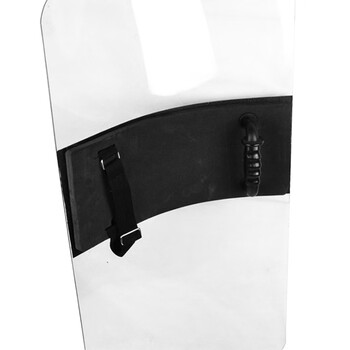 海斯迪克 HK-69 防暴盾牌 透明手持式防爆PC盾牌 手持盾牌 防护盾牌 长方形防暴盾牌