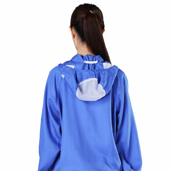 劳保佳 工作服 无菌分体连帽防尘服 洁净服 蓝色 XL-175 可定制