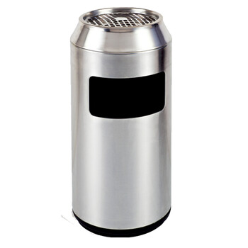 南 GPX-12F 网格头 南方座地烟灰桶 不锈钢落地烟缸垃圾桶酒店宾馆垃圾筒烟灰桶
