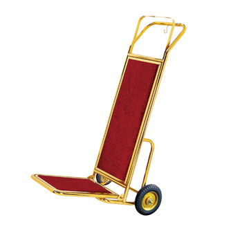 南 XL-2B 手推行李车 行李搬运车酒店箱包运送车静音轮推车 镜金