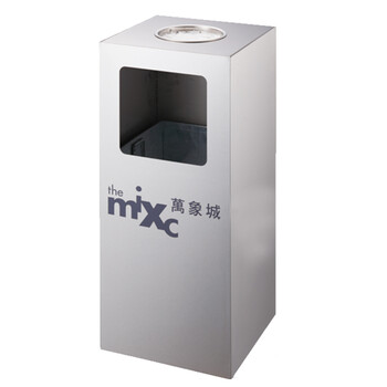 南 GPX-7Q 南方座地烟灰桶 不锈钢落地烟缸垃圾桶酒店宾馆垃圾筒烟灰桶