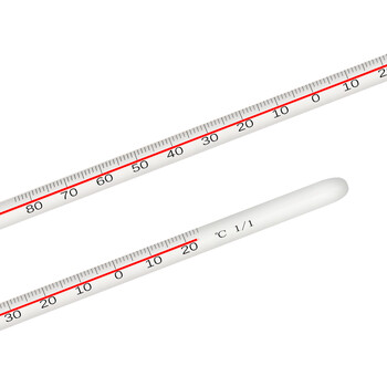 匡建仪表（CONJANT）石油玻璃温度计 GB-36 1支 -80+20℃精密棒式测温仪 工业化工实验室用 可过检 GB-36 