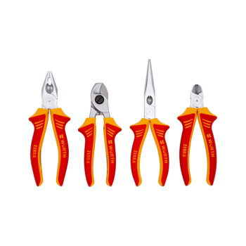 伍尔特官方（WURTH）071401 581 高级电工钳组套-VDE-4PCS