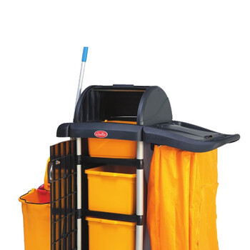 超宝（CHAOBAO）D-011-2 多用途带盖清洁手推车 手推杂物车保洁车布草车物业商场酒店客房服务车