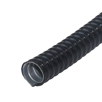BOWERY国标包塑金属软管穿线管波纹管电缆电线保护套管管蛇皮管内径38mm 25米