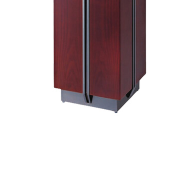 南 GPX-14 座地垃圾桶 红木色 落地烟缸不锈钢垃圾桶酒店宾馆垃圾筒烟灰桶 