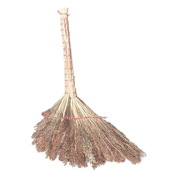 金诗洛 KSL240 高粱苗扫把(5把) 工厂学校扫帚 环卫扫地笤帚