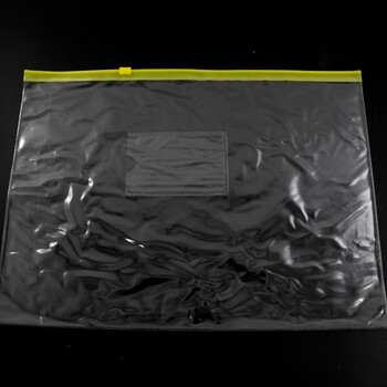 飞尔（FLYER）A4 PVC透明拉链文件袋 默认颜色随机指定联系客服【15个起订】