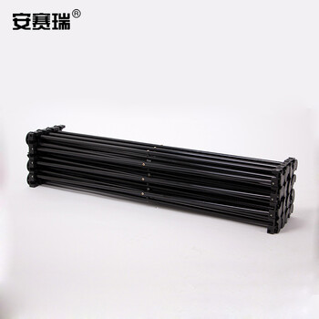 安赛瑞 拉网展架 折叠拉网展架 3×4格广告展架签到背景墙户外折叠拉网展示架（232×307CM）圆管23814