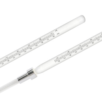 匡建仪表（CONJANT）石油玻璃温度计 GB-7 1支 50-110℃精密棒式测温仪 工业化工实验室用 可过检 GB-7 