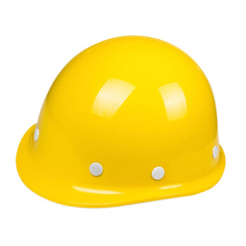 SB 赛邦 圆顶安全帽 ABS004 新国标建筑工程电力工地头盔 防砸透气抗冲击 黄色