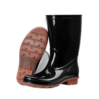 夜霸途防汛高筒雨鞋男应急救援雨靴高筒低帮水鞋男士中筒防水鞋短筒水靴厚底胶鞋套鞋 低筒16cm单鞋40码