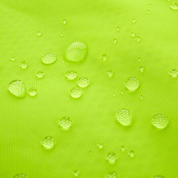 者也 反光雨衣套装 1套 上衣荧光绿 +下裤黑色 分体雨衣雨裤防水男女骑车 3XL码033