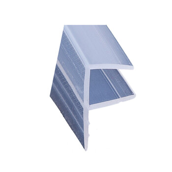 卓炫（ZHUOXUAN)  无框玻璃密封条 门缝窗户防风条 浴室淋浴房防水门封条 U型 12mm玻璃（10米）