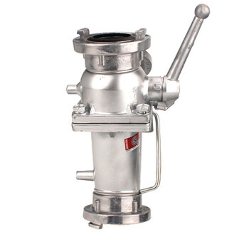 腾驰（CT）消防分水器 二分65FFS65/65*65 2.5寸 一进二出消防车用水带分水器 