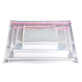 稳斯坦 WST207 防潮袋 透明塑料袋 opp袋 自粘包装袋 不干胶防水塑料袋 包装材料 16*24cm(100个)
