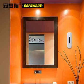 安赛瑞 商用壁挂式皂液器 卫生间挂壁式洗手液盒 酒店浴室卫生间机净手器 10700