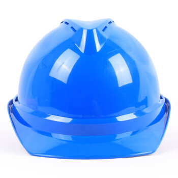 成楷科技（CK-Tech）工地安全帽 CKT-V1 新国标 ABS防砸抗冲击 透气款 V字型蓝色 1顶