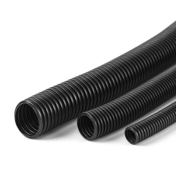 ABLEMEN 国标PE波纹管 软管塑料波纹管黑色穿线管套线管 阻火防水护线管 内径48mm/20米一卷