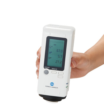 KONICA MINOLTA日本柯尼卡美能达小型色差仪CR-20色度计 固体粉末糊状物色度值测量 CR-20 
