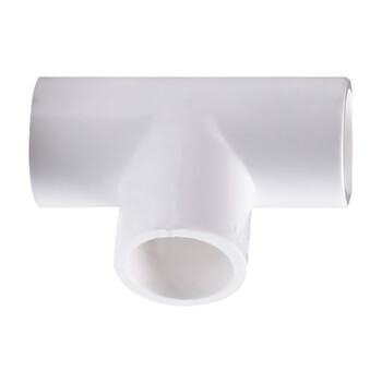 联塑（LESSO）90°异径三通(PVC-U给水配件)白色 dn32X25