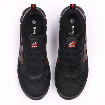 A+A QA5310 轻便玻纤头防砸防静电安全鞋 橡胶大底耐磨工作劳保鞋 43# 1双 定做