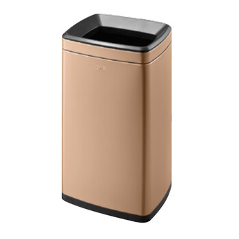 南 SF25-F02 环境桶 香槟金 商用酒店宾馆客房不锈钢  南方垃圾桶 房间桶 果皮桶 内桶容量25升